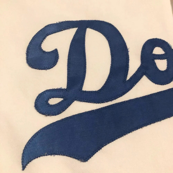 Vintage Los Angeles Dodgers Majestic Team Blank Jersey Mens 2X Made in USA MLB - Picture 8 of 16